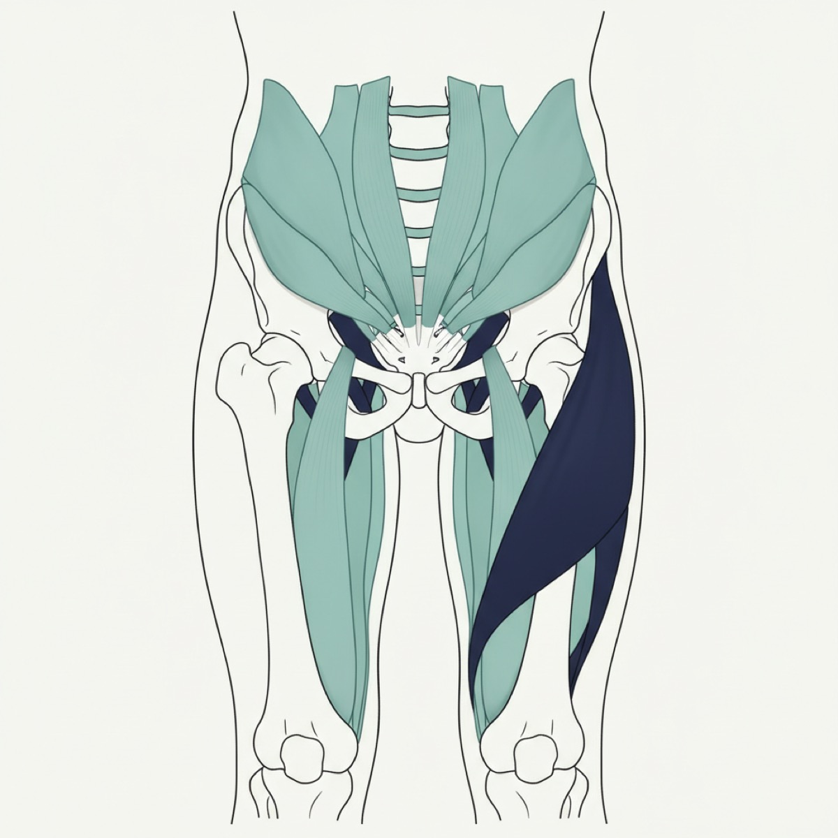 Why is fascia therapy effective for hip and lower back pain?