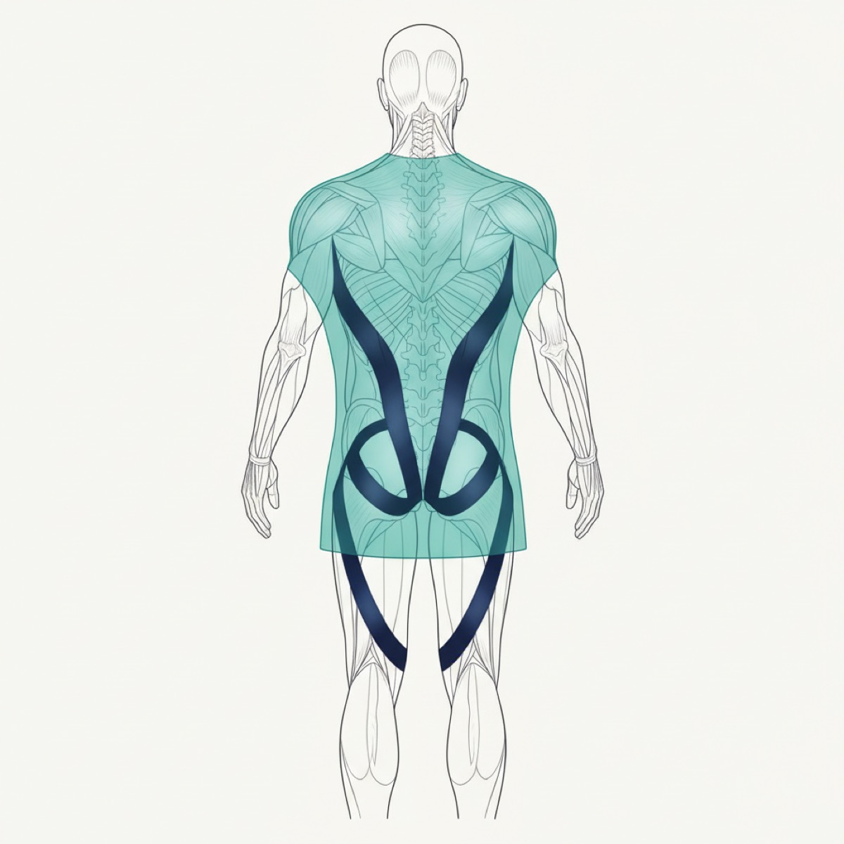 Why does the pectoralis minor affect low back pain?