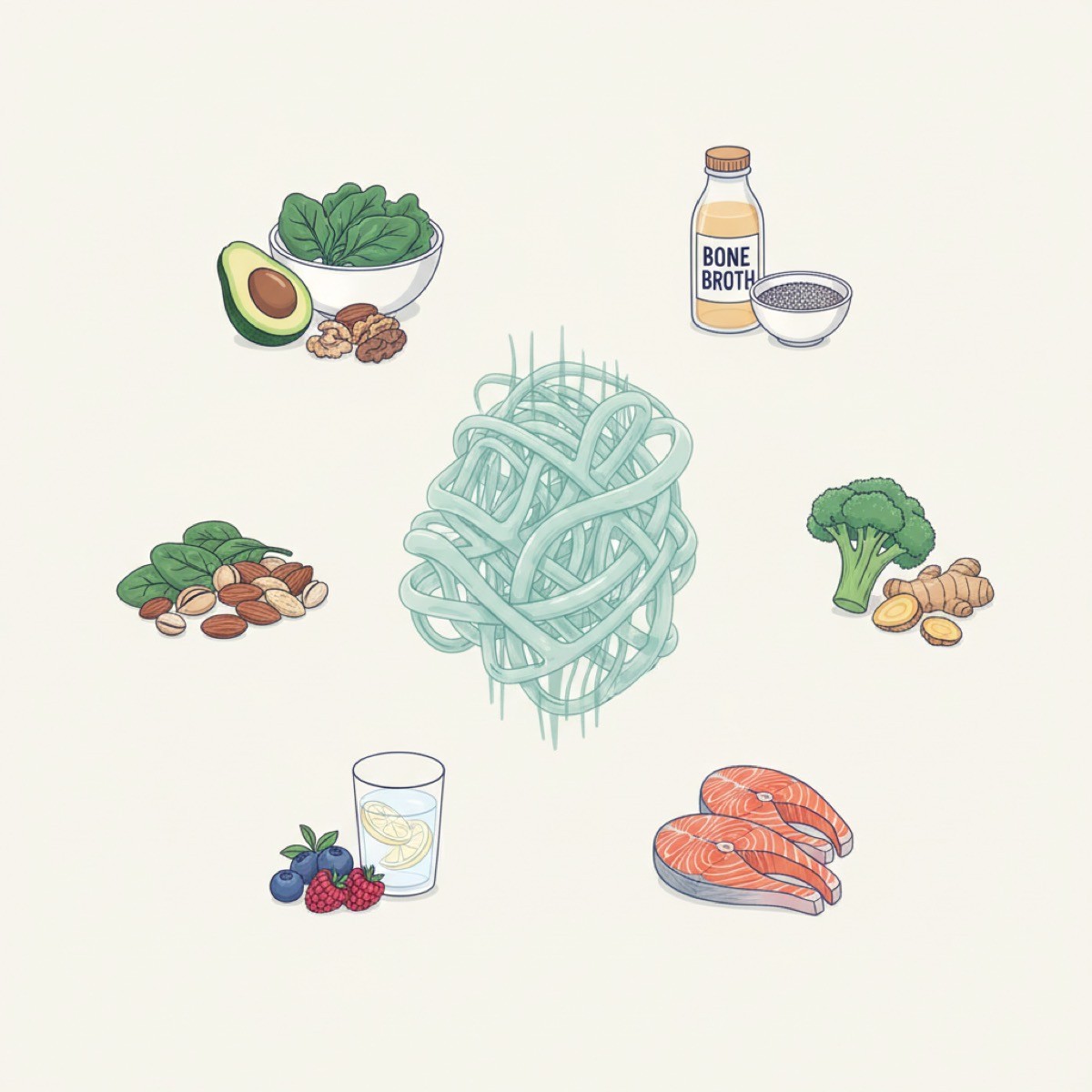 Can diet impact fascia health?