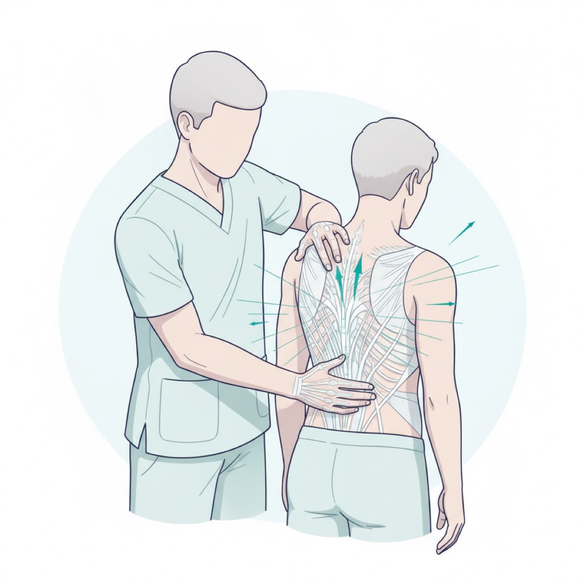 How is fascia release performed?
