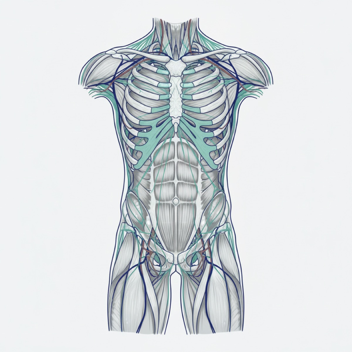 What is fascia and how does it support muscle strength?