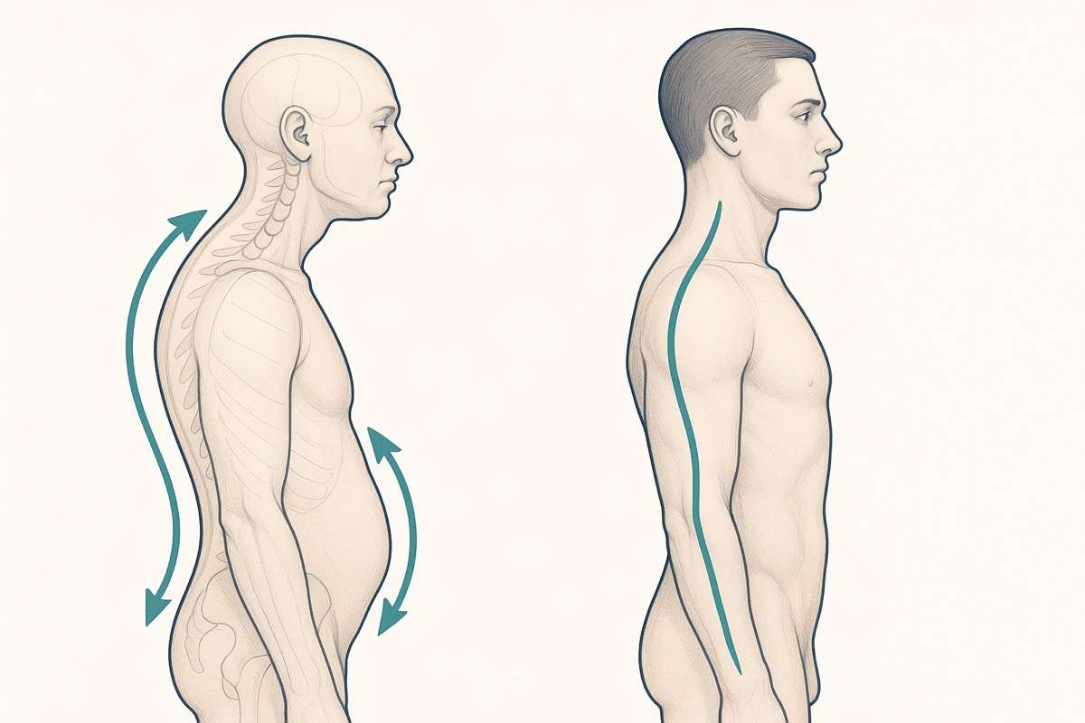 Why is body alignment important for pain relief?