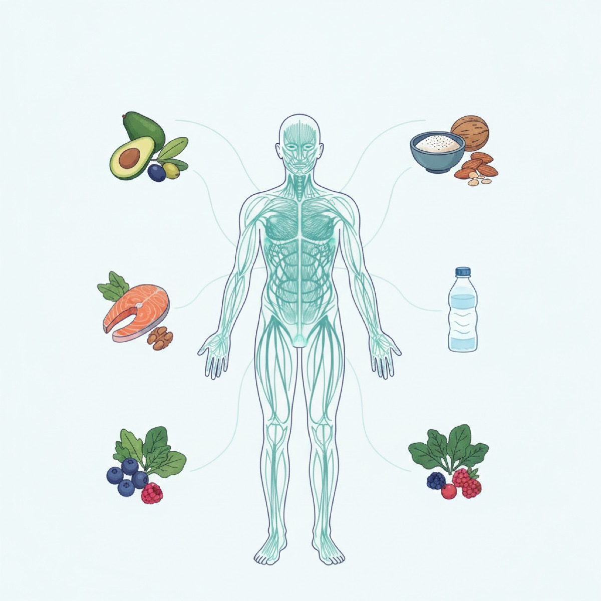 What are the benefits of dietary changes in fascia therapy?