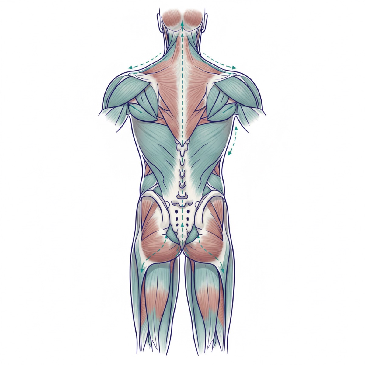 Why does the pelvis affect low back pain?