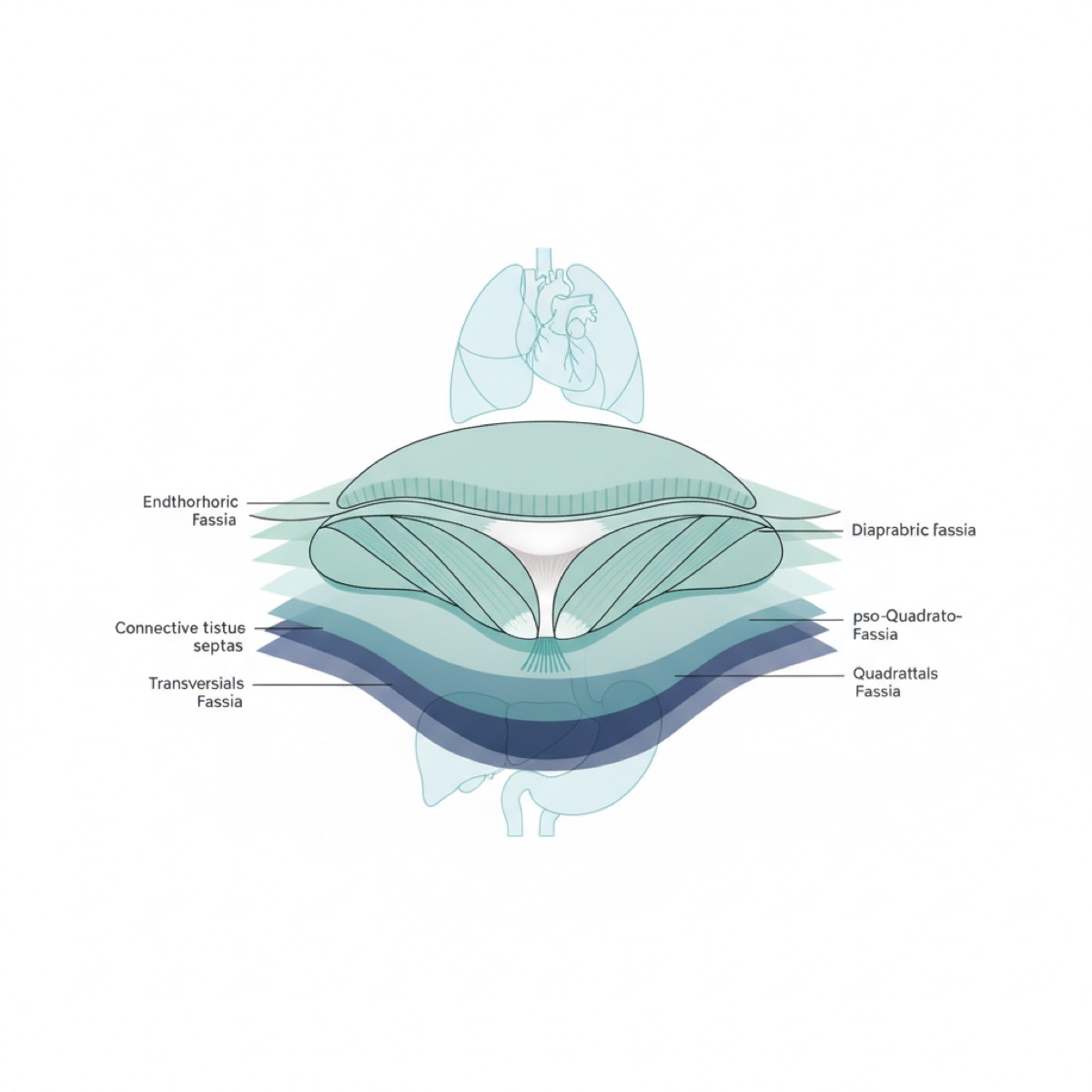 Why is the diaphragm important in fascia release?