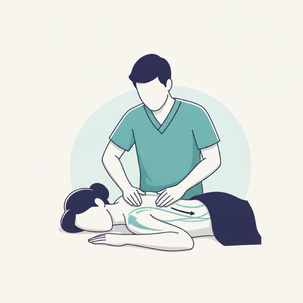 How is fascia release performed?