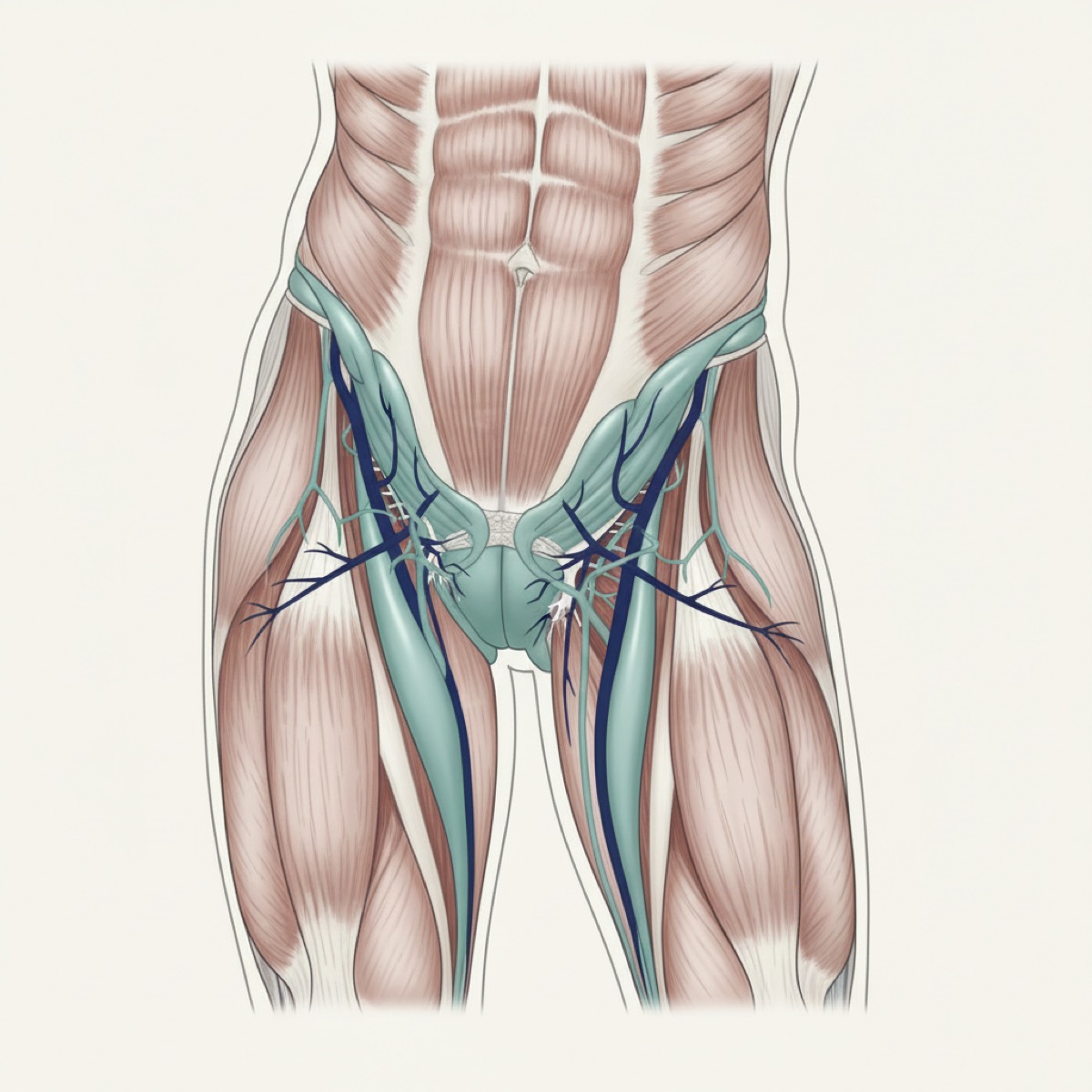 What is the quadriceps release technique?