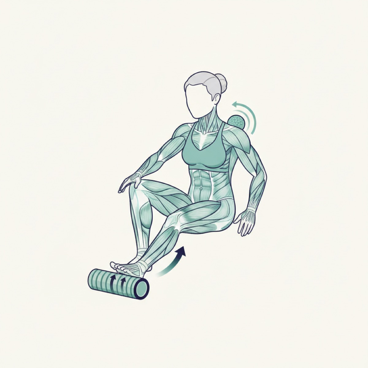 How to incorporate fascia release into your routine