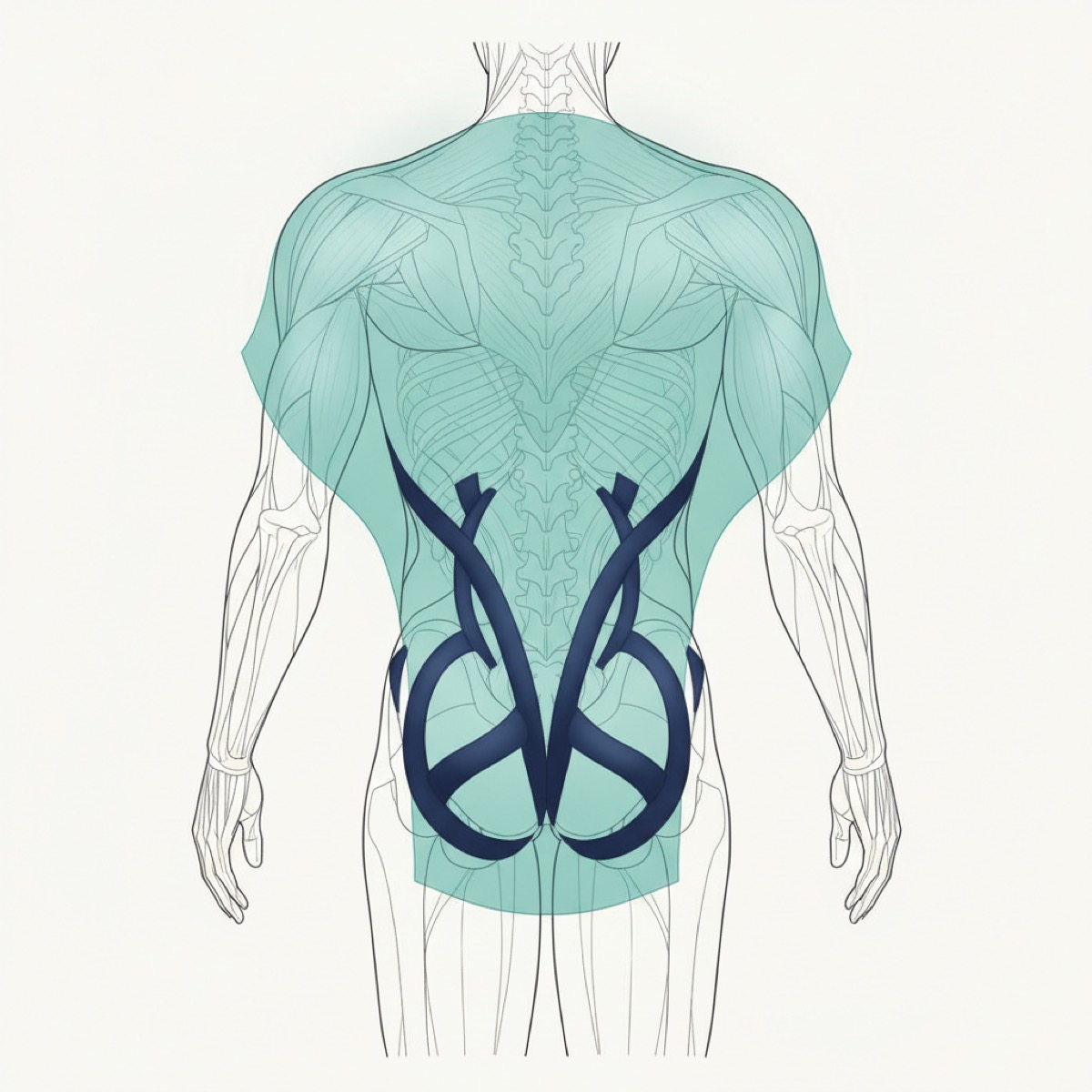 How does fascia release alleviate low back pain?